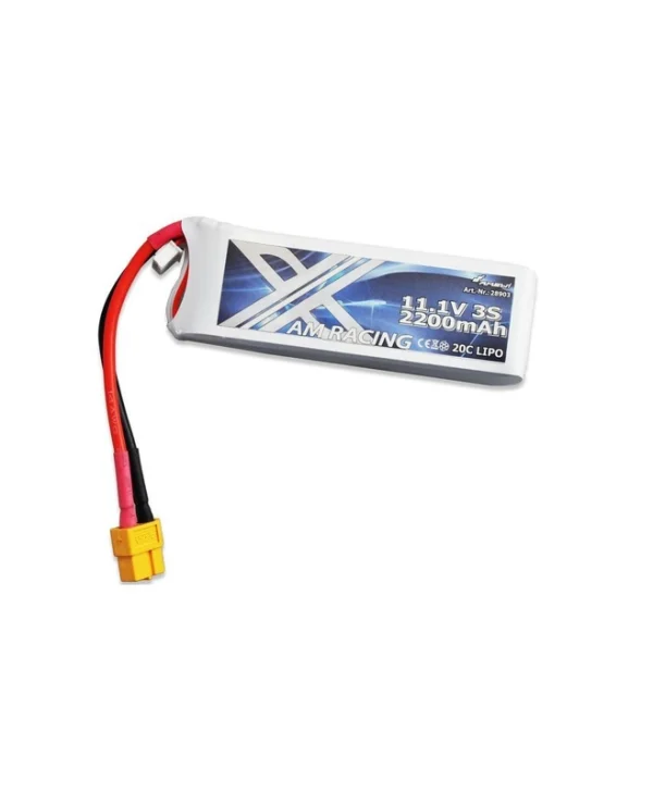 Amewi AMX Racing Μπαταρία Li-Po 11.1V 2200mAh 20C 3S XT60 για Τηλεκατευθυνόμενο 28903