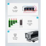 PWM Ψύξη Μ.2 SSD Ασημί G-M2HS03-F - Image 4