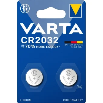 Varta Professional Electronics Μπαταρίες Λιθίου Ρολογιών CR2032 2τμχ CR2032 3V
