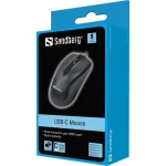 Sandberg USB-C Ενσύρματο Ποντίκι Μαύρο 631-04 - Image 2