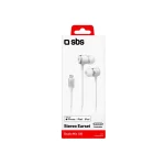 SBS TEINEARLIGHTW In-ear Handsfree με Βύσμα Lightning Λευκό - Image 3