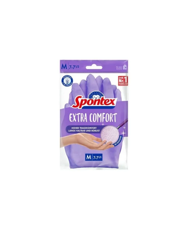 Spontex Ζεύγος Γαντιών Καθαριότητας Latex Medium 12307017