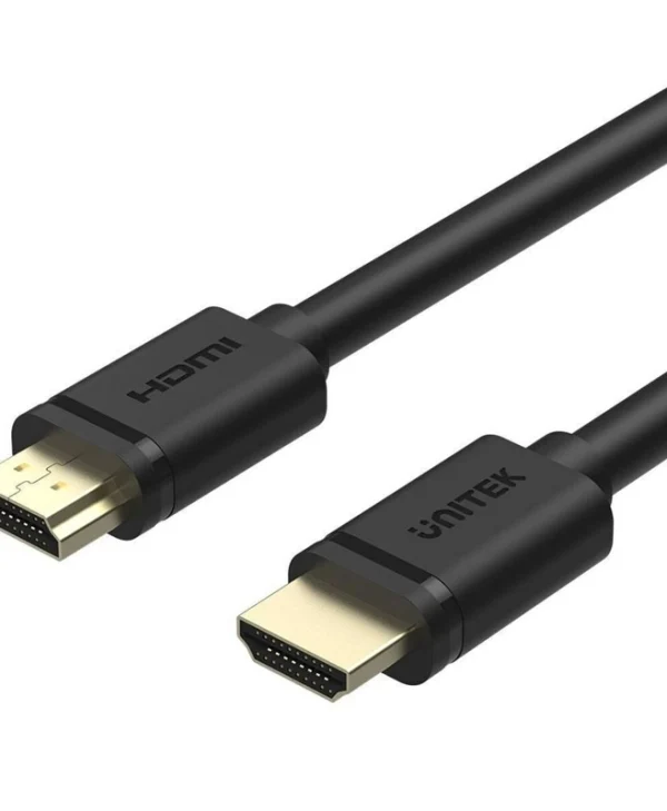 Unitek HDMI 2.0 Premium High Speed 4K 60Hz HDR Cable HDMI male - HDMI male 1m Μαύρο Y-C136M
