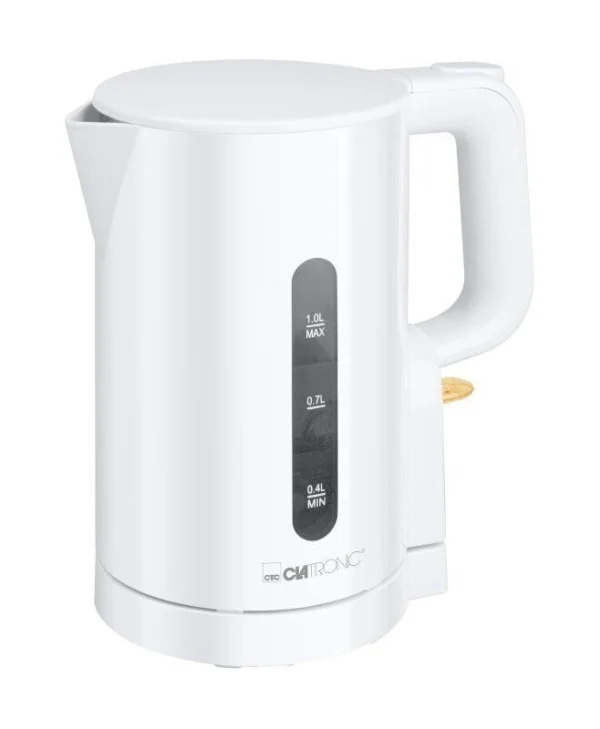 Clatronic Βραστήρας 1lt 900W Λευκός WK 3834