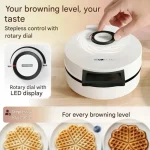 Clatronic Βαφλιέρα για Βάφλες Καρδιά 1200W WA 3832 - Image 8