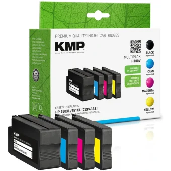 KMP Πακέτο Συμβατών Μελανιών Εκτυπωτή InkJet HP HP 950 XL / 951 XL Πολλαπλό (Color) 1τμχ 1722,4050