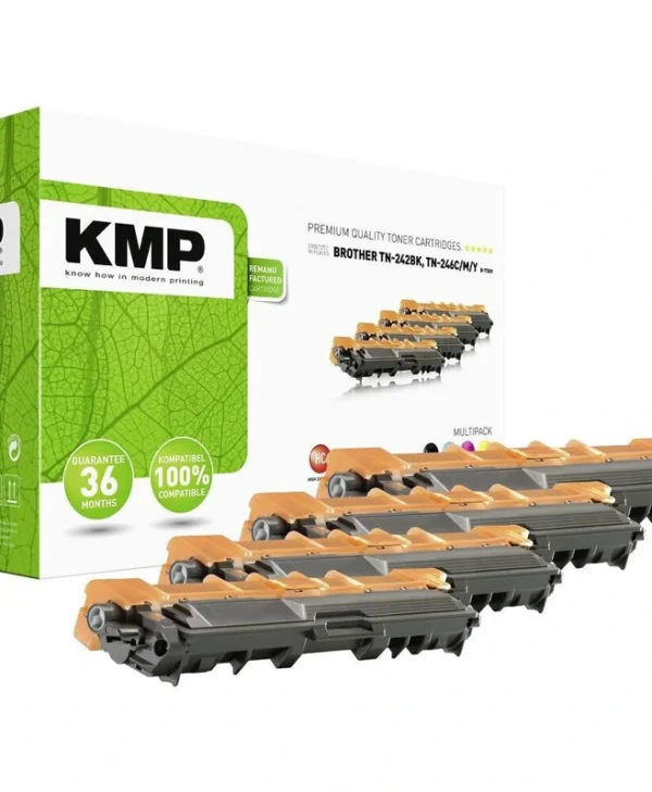 KMP Συμβατό Toner για Laser Εκτυπωτή Brother TN-242BK TN-242C TN-242M TN-242Y Πολύχρωμο 1248,3005