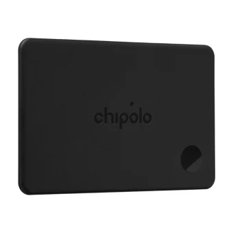Chipolo CARD Apple Find My & Google Find Hub Μαύρο Επαναφορτιζόμενο RRF.0000001