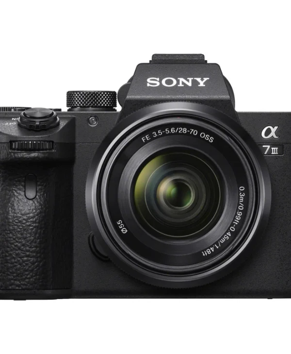 Sony α7 Mark III Mirrorless Φωτογραφική Μηχανή Kit (FE 28-70mm F3.5-5.6 OSS) Μαύρη ILCE7M3KB.CEC