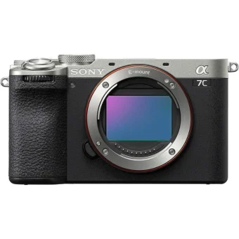 Sony A7C II Mirrorless Φωτογραφική Μηχανή Body Ασημί ILCE7CM2S