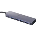 Unitek uHUB P5+ Hub 5 Θυρών USB 3.2 με σύνδεση USB-C Γκρι H1107A - Image 5