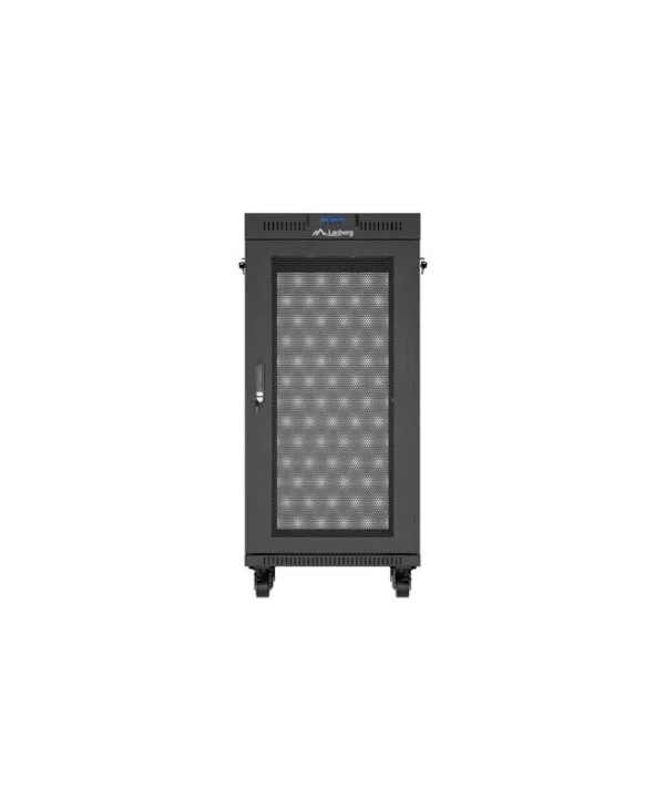 Lanberg Επιδαπέδια Καμπίνα Rack 19U Μαύρο FF01-6624-23B FF01-6624-23BL
