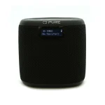 Pure Woodland Ηχείο Bluetooth με Ραδιόφωνο Μαύρο 253346