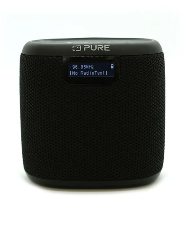 Pure Woodland Ηχείο Bluetooth με Ραδιόφωνο Μαύρο 253346