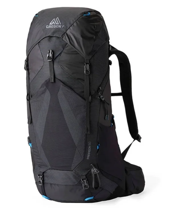 Gregory Ορειβατικό Σακίδιο 50lt Αδιάβροχο Μαύρο Trekking 632618
