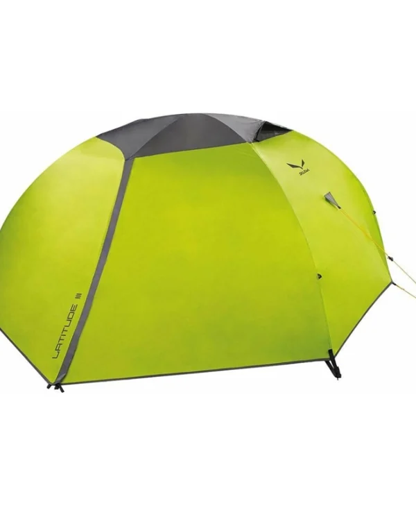Salewa Latitude Iii Σκηνή Camping Igloo Ορειβασίας Πράσινη 4 Εποχών για 3 Άτομα Αδιάβροχη 3000mm 120x226x120εκ. 248769