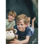 Outwell Αυτοφούσκωτο Διπλό Υπόστρωμα Camping 67x120cm Πάχους 3cm Μαύρο 697804 - Image 3