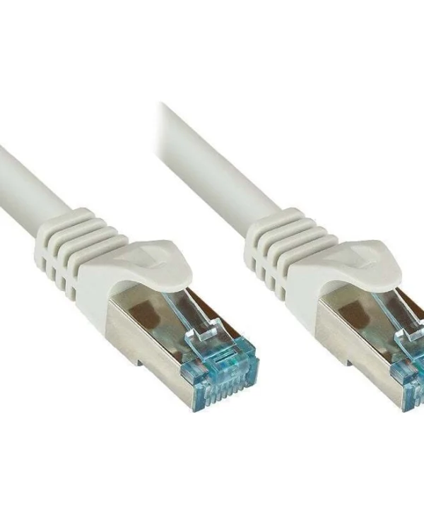 Good Connections U/UTP Cat.6a (Gigabit) Καλώδιο Δικτύου Ethernet 0.5m Γκρι 8064-H005