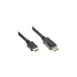 Good Connections Cable DisplayPort male - HDMI male 1m Μαύρο DP-HDMI1