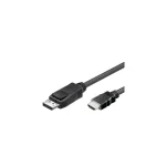 Good Connections Cable DisplayPort male - HDMI male 1m Μαύρο DP-HDMI1 - Image 2