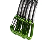 Black Diamond Litewire Quickpack Climbing Quickdraws 12cm X 6 Envy Green 688337 - Image 2