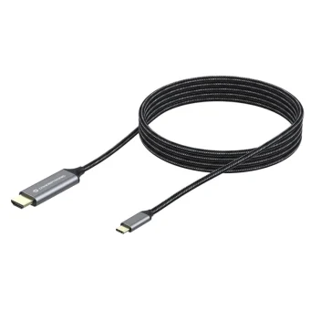 Conceptronic HDMI 2.0 Premium High Speed 4K 60Hz HDR Cable HDMI male - USB-C male 2m Μαύρο ABBY10G