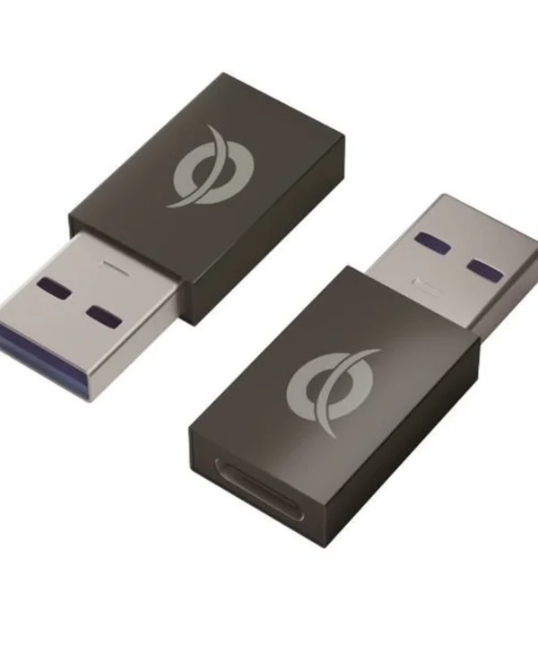 Conceptronic Μετατροπέας USB-A male σε USB-C female 2τμχ DONN10G