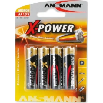Ansmann X-Power Αλκαλικές Μπαταρίες AA 1.5V 4τμχ 5015663