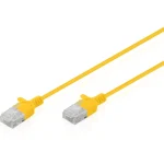 Digitus U/UTP Cat.6 (Gigabit) Καλώδιο Δικτύου Ethernet 2m Κίτρινο DK-1618-020S-Y - Image 2
