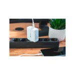Alcasa Βάση Φόρτισης με Θύρα USB-A και 2 Θύρες USB-C Power Delivery σε Λευκό χρώμα (PCA-W001W) - Image 3