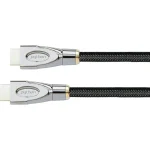 Good Connections HDMI 2.1 Ultra High Speed 48Gbps 4K 120Hz HDR VRR Cable HDMI male - HDMI male 0.5m Μαύρο GC-M0014 - Image 2