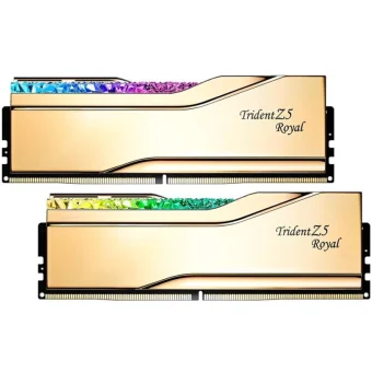 G.Skill Trident Z5 Royal DDR5 32GB RAM με 2x16GB Modules και Ταχύτητα 7200 για Desktop F5-7200J3445G16GX2-TR5G