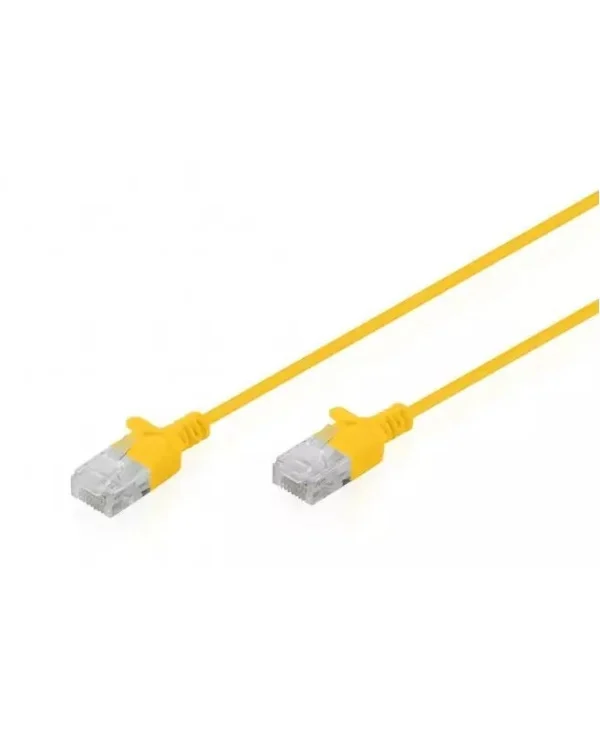 Digitus U/UTP Cat.6 (Gigabit) Καλώδιο Δικτύου Ethernet 3m Κίτρινο DK-1618-030S-Y