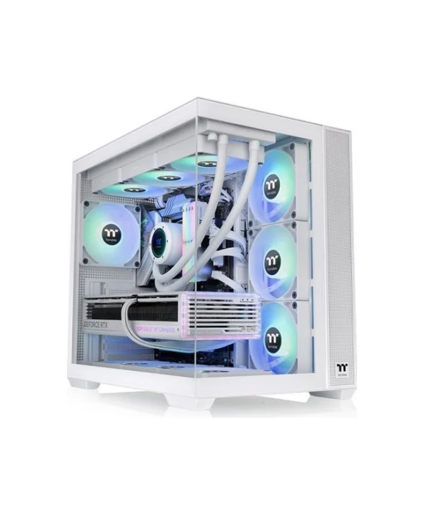 Thermaltake View 380 TG ARGB Gaming Midi Tower Κουτί Υπολογιστή Λευκό CA-1Z2-00M6WN-00