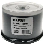 Maxell Εγγράψιμα CD-R 52x 700MB 50τμχ 624042.00.AS - Image 2