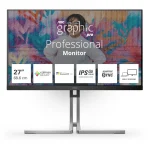 AOC Q27U3CV IPS HDR Monitor 27" QHD 2560x1440 με Χρόνο Απόκρισης 4ms GTG - Image 2