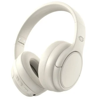 Conceptronic PARRIS03C Ασύρματα Bluetooth On Ear Ακουστικά με 30 ώρες Λειτουργίας Διάφανα