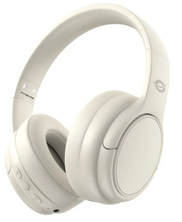 Conceptronic PARRIS03C Ασύρματα Bluetooth On Ear Ακουστικά με 30 ώρες Λειτουργίας Διάφανα