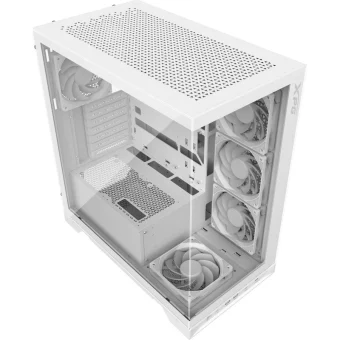 Adata Invader X Gaming Midi Tower Κουτί Υπολογιστή με Πλαϊνό Παράθυρο Λευκό 75261379