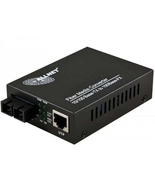 Media Converter Allnet 10/100base-tx To 100base-fx Sc All-mc102-sc-mm ALL-MC102-SC-MM