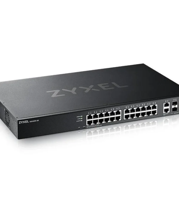 Zyxel XGS2220-30-EU0101F Managed L3 PoE+ Switch με 24 Θύρες Gigabit (1Gbps) Ethernet και 4 SFP Θύρες