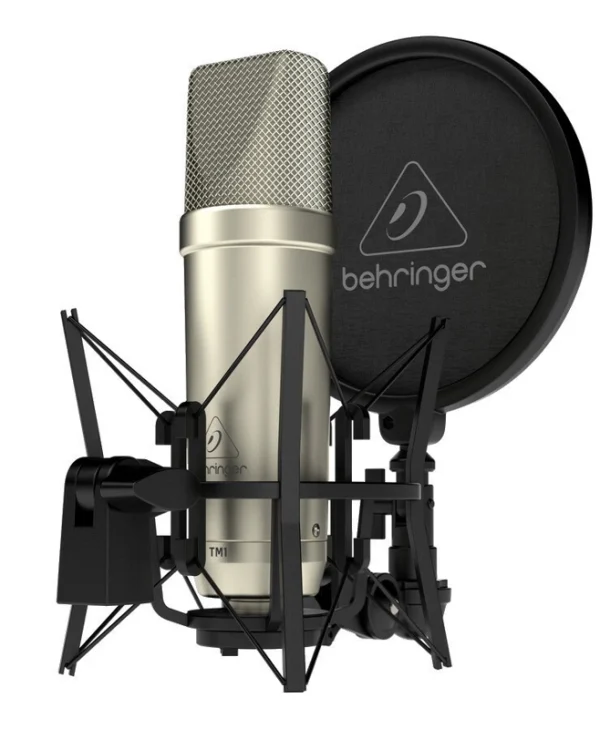 Behringer TM1 Σετ Πυκνωτικό Μικρόφωνο XLR Shock Mounted για Φωνητικά 27000882