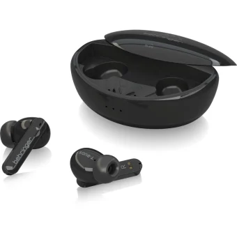 Behringer T-Buds Bluetooth Handsfree Ακουστικά με Θήκη Φόρτισης Μαύρα 27000967