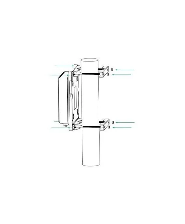 Allnet Switch Συστημάτων CCTV ALL-SGO83-Pole-Kit