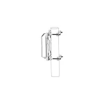 Allnet Switch Συστημάτων CCTV ALL-SGO83-Pole-Kit - Image 2