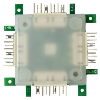 Allnet Brickrknowledge Led Rgb Bright Brick Transparent Pack 10 Pcs ALL-BRICK-0672