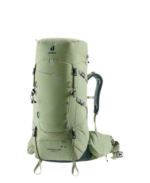 Deuter Aircontact Core 45+10 Sl Ορειβατικό Σακίδιο 10lt Αδιάβροχο Γκρι Daypack 335022612140