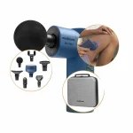 Medisana MG600 Πιστόλι Μασάζ για τον Αυχένα, το Κεφάλι, τη Μέση, την Πλάτη, τα Πόδια, το Σώμα & τα Χέρια με Δόνηση και Λειτουργία Θέρμανσης Μπλε 88987 - Image 2