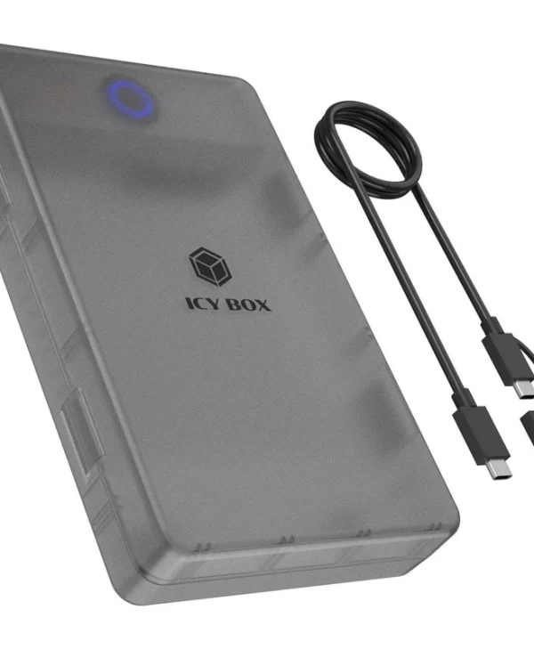 Icy Box Θήκη για Σκληρό Δίσκο SATA III με σύνδεση SATA / USB 3.2 / Serial IB-388-CU3 (Spade Base 388)