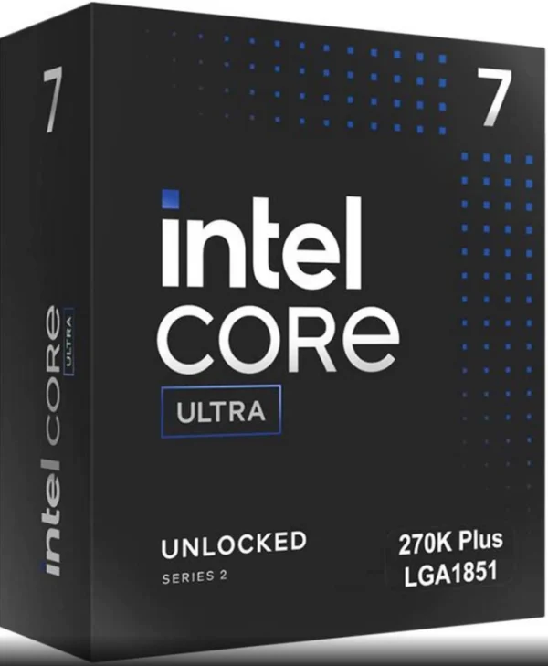 Intel Ultra 7 270K Plus 3.2GHz Επεξεργαστής 24 Πυρήνων για Socket 1851 σε Κουτί BX80768270K